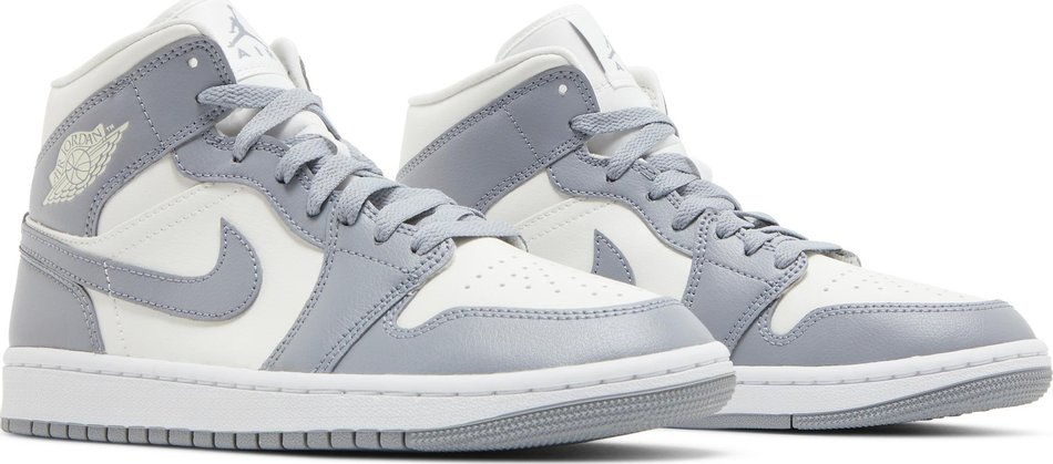 Air Jordan 1 Mid SE  Grey Sail  BQ6472-115 - vstockx