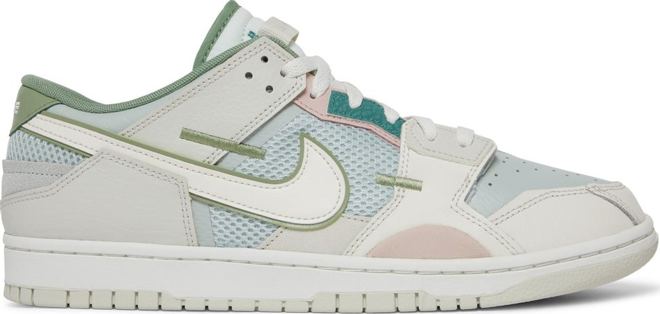 Dunk Scrap SE  Grey Haze Oil Green  DM0802-001 - vstockx