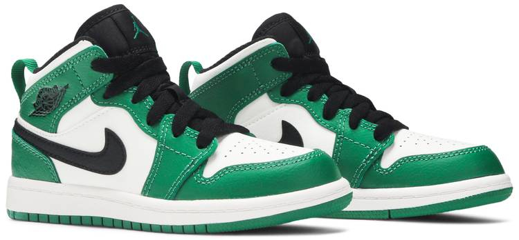 Air Jordan 1 Mid SE PS  Pine Green  BQ6932-301 - vstockx