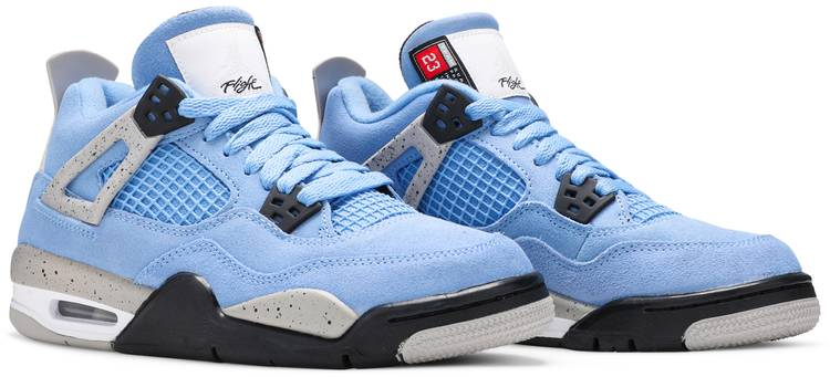 Air Jordan 4 Retro GS  University Blue  408452-400 - vstockx