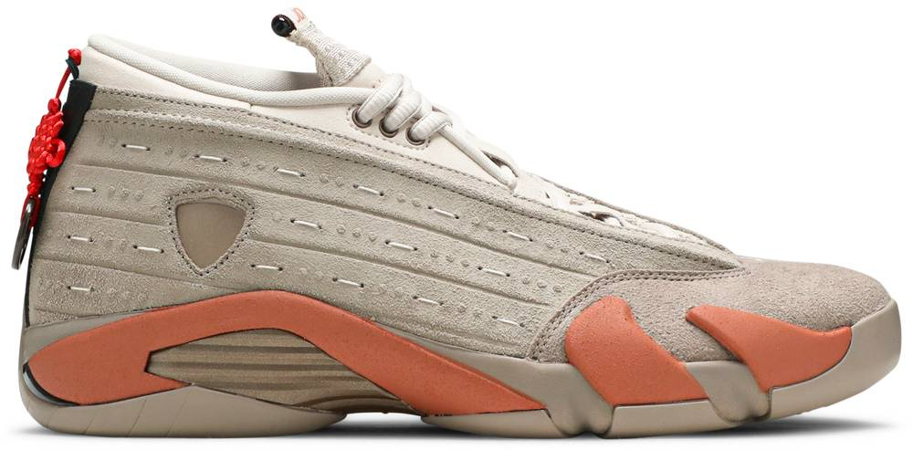 CLOT x Air Jordan 14 Retro Low  Terracotta  DC9857-200 - vstockx