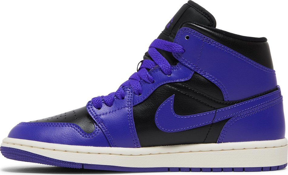 Wmns Air Jordan 1 Mid  Dark Concord  BQ6472-051 - vstockx