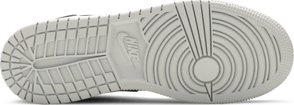 Air Jordan 1 Retro Mid GS  Black University Red  554725-065 - vstockx