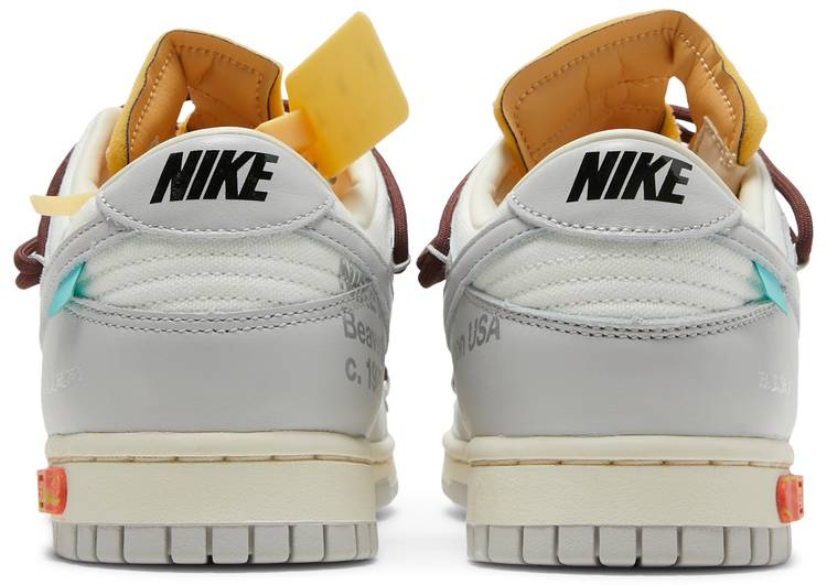 Off-White x Dunk Low  Lot 46 of 50  DM1602-102 - vstockx
