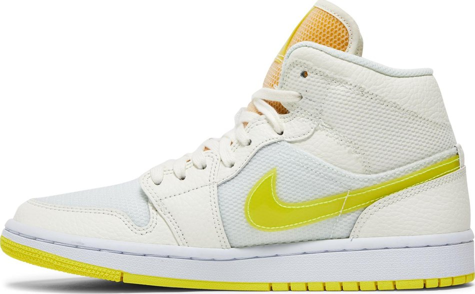 Wmns Air Jordan 1 Mid SE  Voltage Yellow  DB2822-107 - vstockx