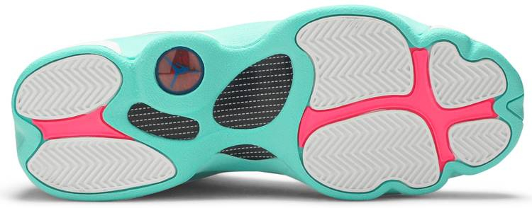 Air Jordan 13 Retro  Aurora Green  439358-100 - vstockx