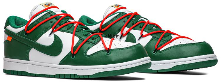 Off-White x Dunk Low  Pine Green  CT0856-100 - vstockx