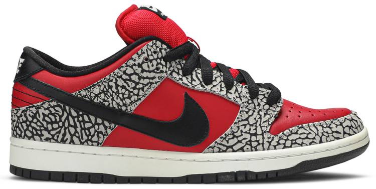 Supreme x Dunk Low Premium SB  Red Cement  313170-600 - vstockx