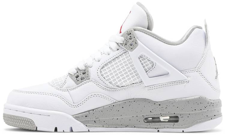 Air Jordan 4 Retro GS  White Oreo  DJ4699-100 - vstockx