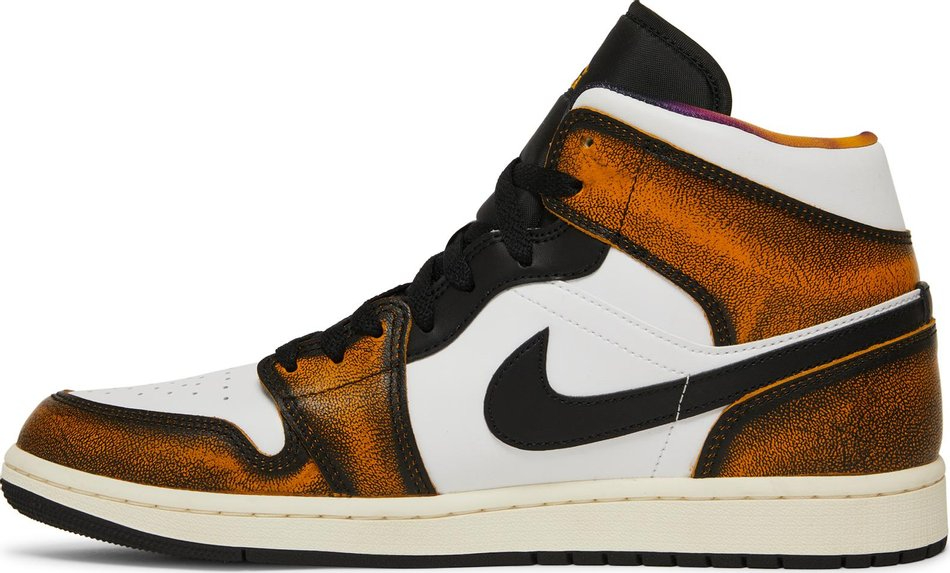 Air Jordan 1 Mid Wear Away White Black Orange DQ8417-071 - vstockx