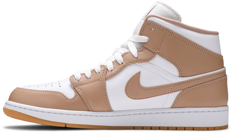 Air Jordan1 Mid Tan Gum 554724-271 - vstockx