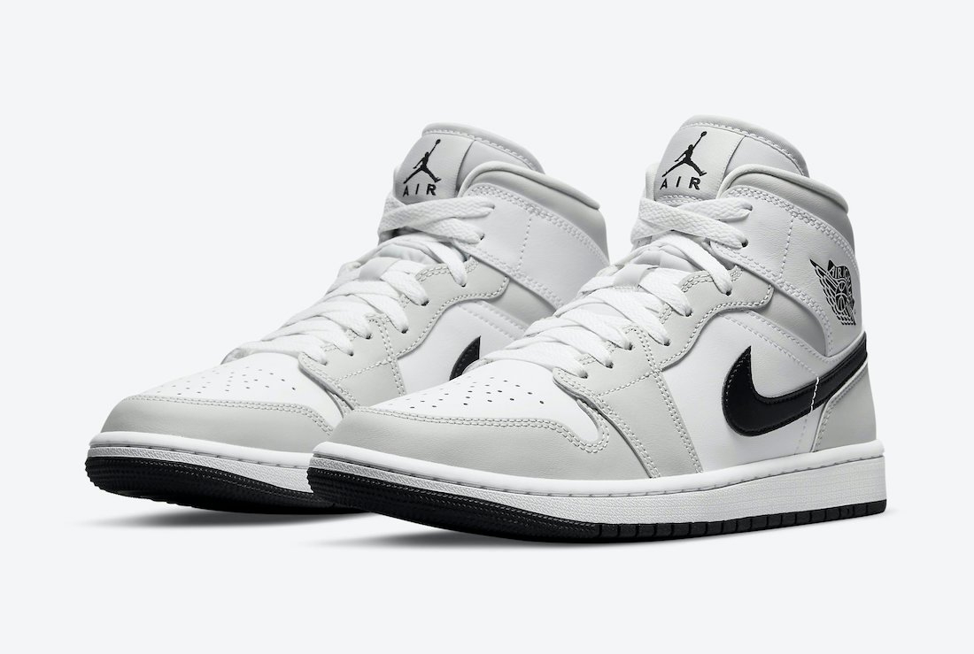 Wmns Air Jordan 1 Mid  Light Smoke Grey  BQ6472-015 - vstockx