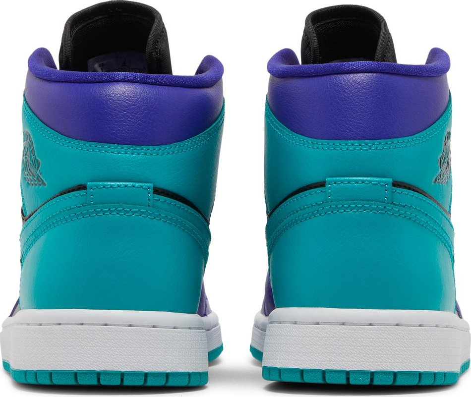 Wmns Air Jordan 1 Mid  Black Grape  BQ6472-502 - vstockx