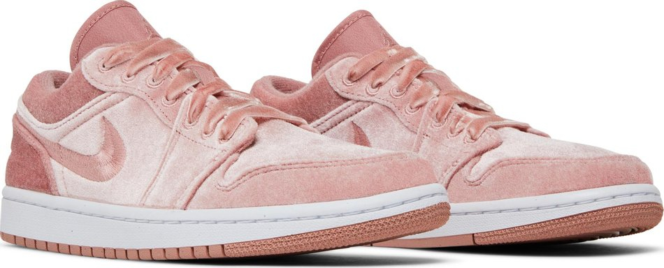 Wmns Air Jordan 1 Low SE  Pink Velvet  DQ8396-600 - vstockx