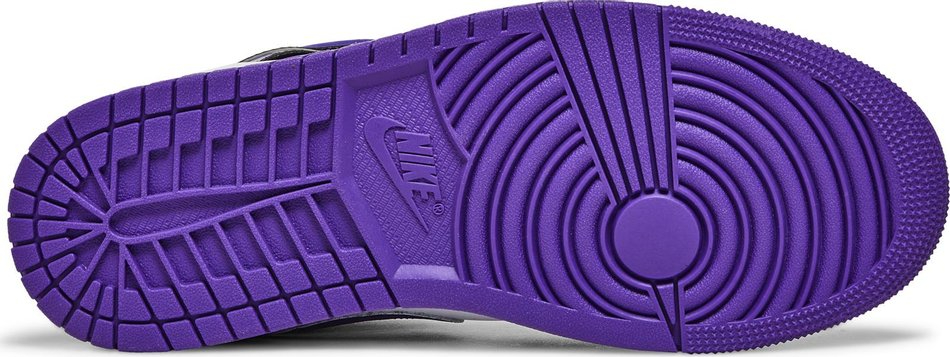 Air Jordan 1 Mid  Court Purple  554724-095 - vstockx