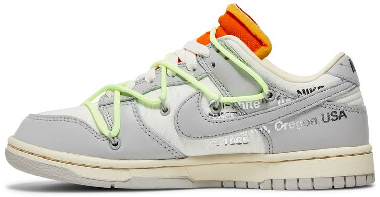 Off-White x Dunk Low  Lot 43 of 50  DM1602-128 - vstockx