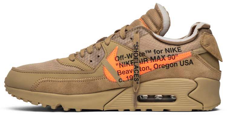Off-White x Air Max 90 'Desert Ore' AA7293-200 - vstockx