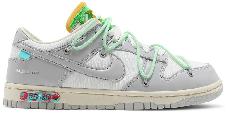 Off-White x Dunk Low  Lot 07 of 50  DM1602-108 - vstockx