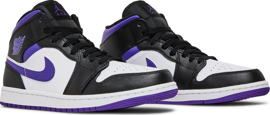 Air Jordan 1 Mid  Court Purple  554724-095 - vstockx