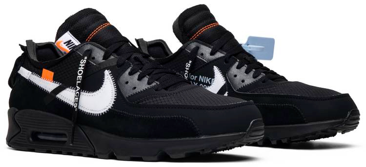 Off-White x Air Max 90 'Black' AA7293-001 - vstockx