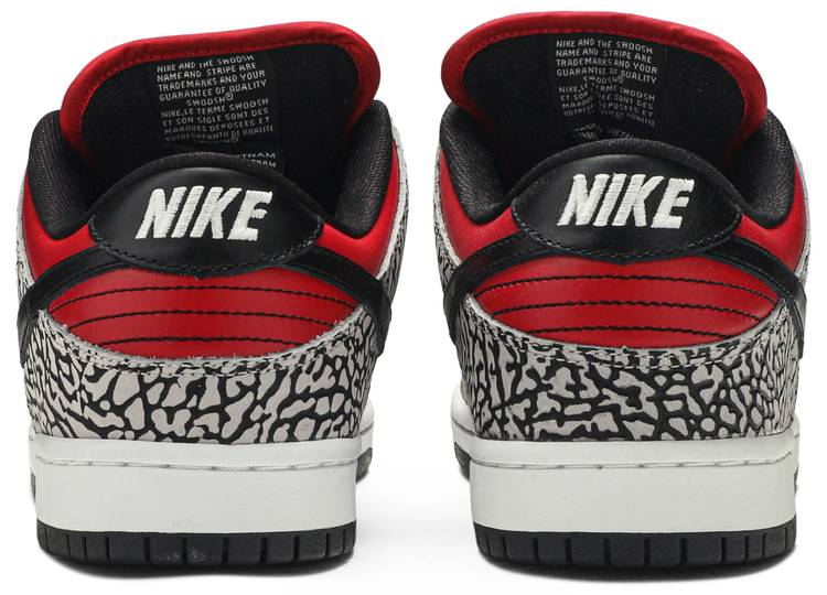 Supreme x Dunk Low Premium SB  Red Cement  313170-600 - vstockx