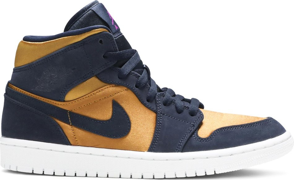 Air Jordan 1 Mid SE Premium  Stain Gold  852542-401 - vstockx