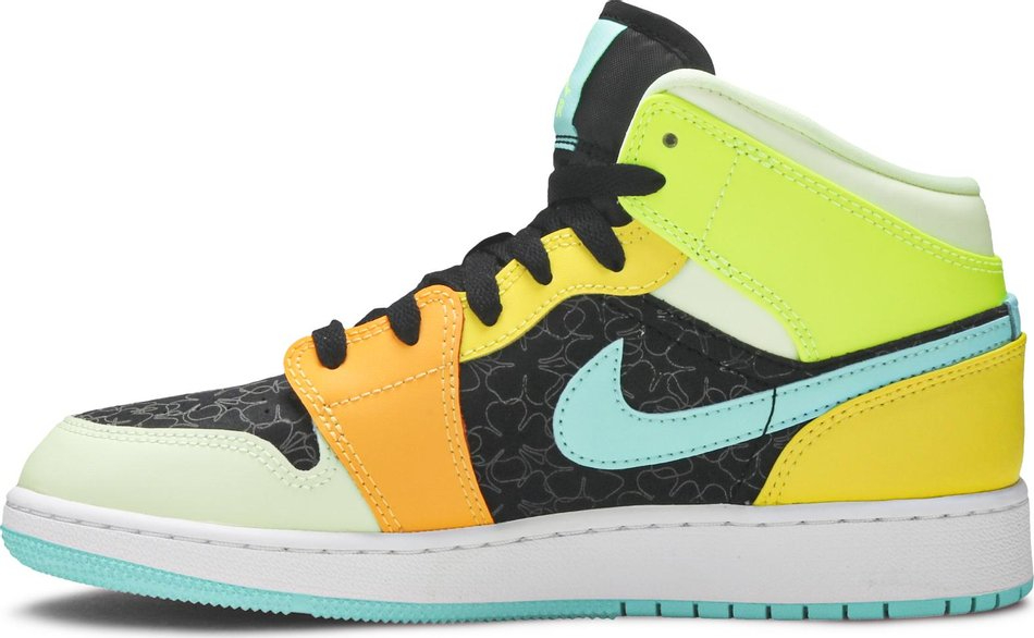 Air Jordan 1 Mid SE GS  Clover  BQ6931-037 - vstockx