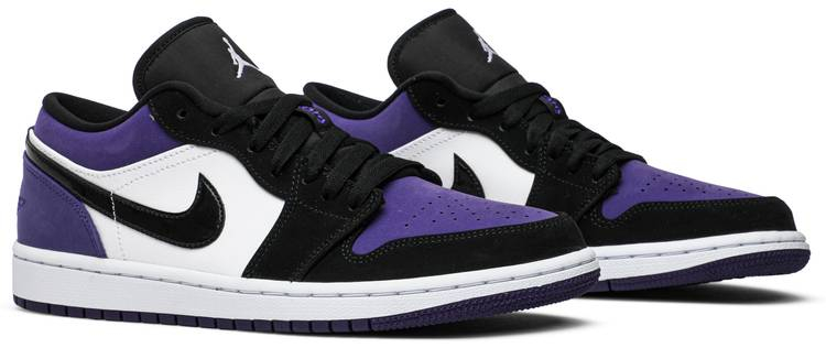 Air Jordan 1 Low  Court Purple  553558-125 - vstockx