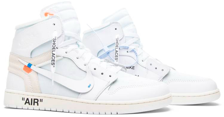 Off-White x Air Jordan 1 Retro High OG  White  2018 AQ0818-100 - vstockx