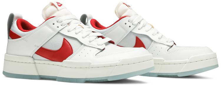 Dunk Low Disrupt  White Gym Red  CK6654-101 - vstockx