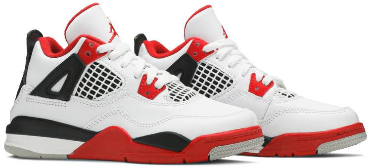 Air Jordan 4 Retro OG PS  Fire Red  2020 BQ7669-160 - vstockx