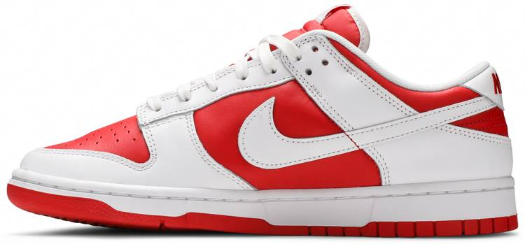 Dunk Low  White University Red  DD1391-600 - vstockx