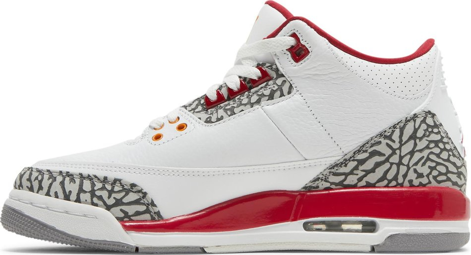 Air Jordan 3 Retro GS  Cardinal Red  398614-126 - vstockx