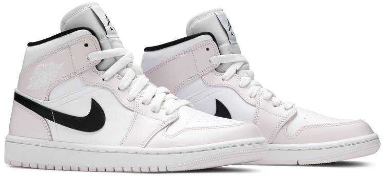 Wmns Air Jordan 1 Mid  Barely Rose  BQ6472-500 - vstockx