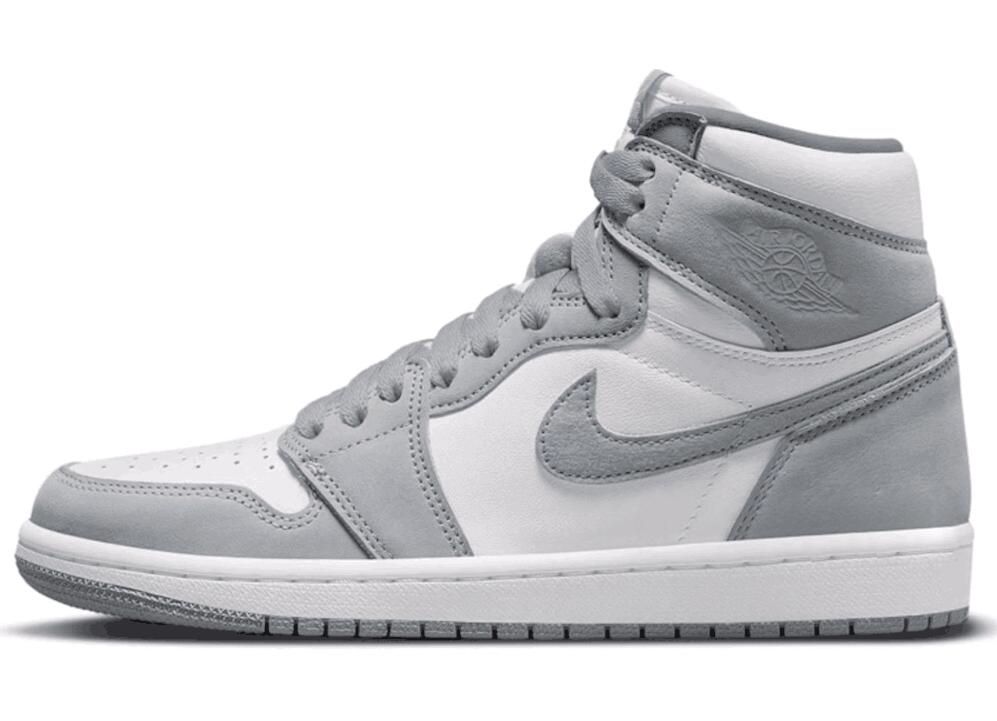 Air Jordan 1 High OG Grey/White - vstockx