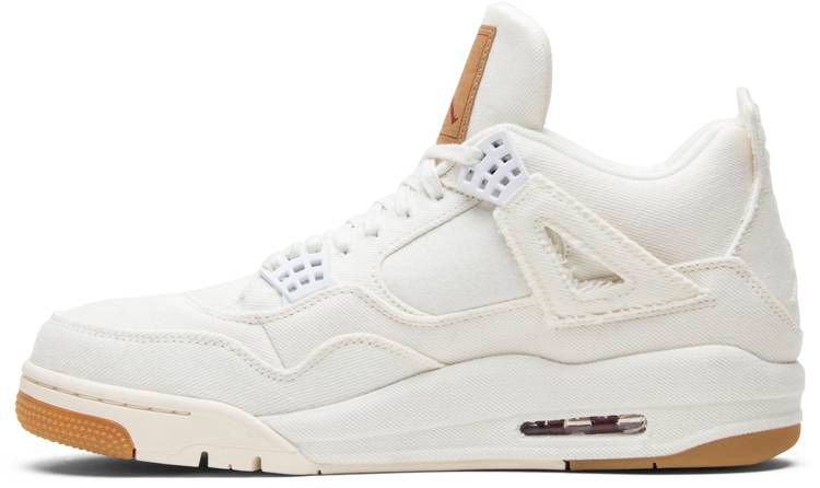 Levi s x Air Jordan 4 Retro  White Denim  AO2571-100 - vstockx