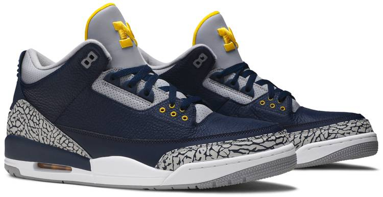 Air Jordan 3 Retro  Michigan  PE AJ3-820064 - vstockx