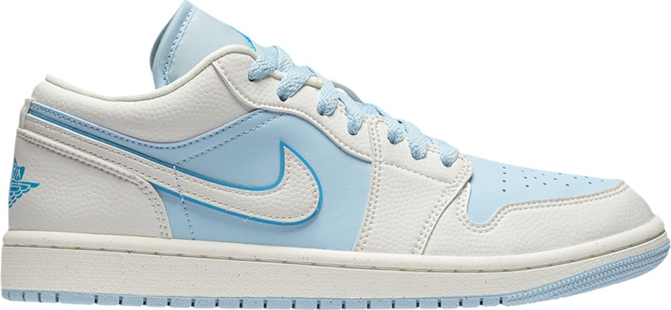 Wmns Air Jordan 1 Low SE  Reverse Ice Blue  DV1299-104 - vstockx