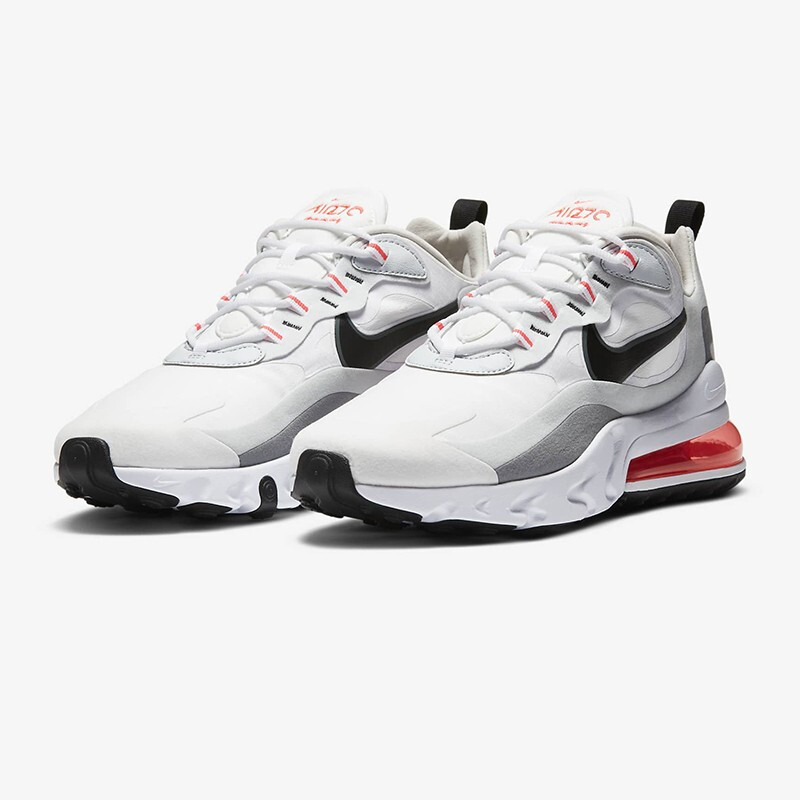 Air Max 270 React 'White Crimson Black' CT1280-100 - vstockx