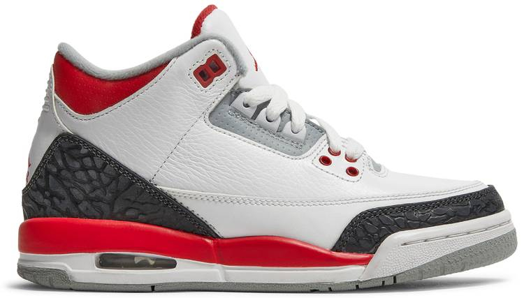 Air Jordan 3 Retro GS  Fire Red  2013 398614-120 - vstockx