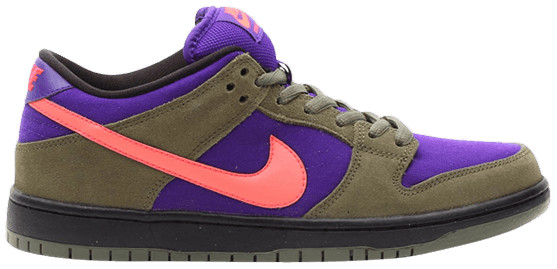 Dunk Low Pro SB  Medium Olive Atomic Red  304292-265 - vstockx