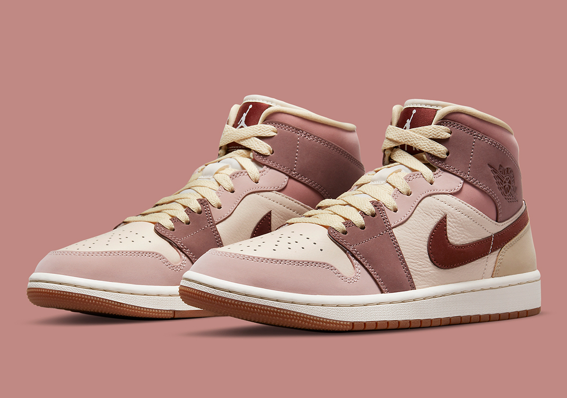 Wmns Air Jordan 1 Mid SE  Dark Pony Smoky Mauve  DO7440-821 - vstockx