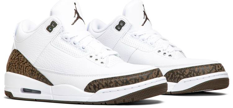 Air Jordan 3 Retro  Mocha  2018 136064-122 - vstockx