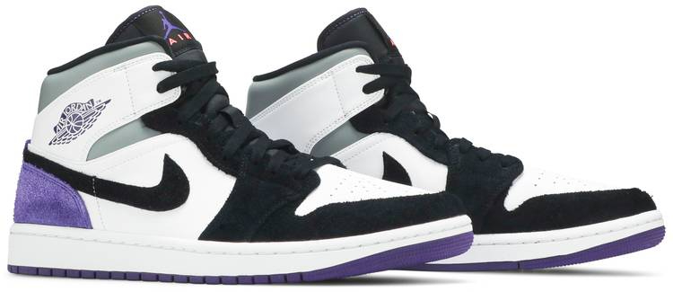 Air Jordan 1 Mid SE  Varsity Purple  852542-105 - vstockx