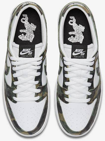 Zoom Dunk Low Pro SB  Camo  854866-331 - vstockx