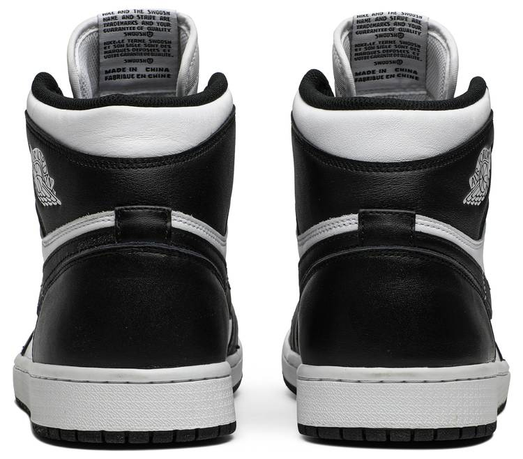 Air Jordan 1 Retro High OG  Black/White  555088-010 - vstockx