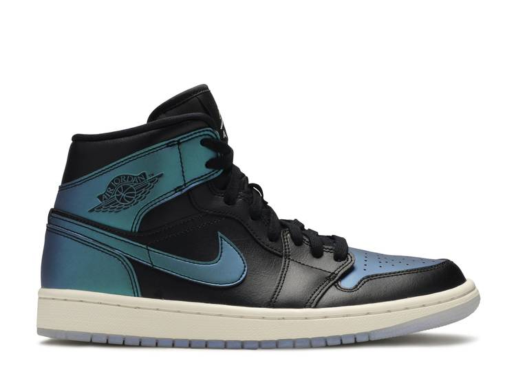 Wmns Air Jordan 1 Mid  Metallic Turquoise  BQ6472-009 - vstockx