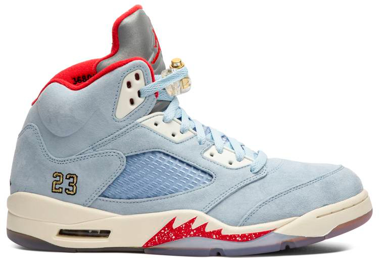 Trophy Room x Air Jordan 5 Retro  Ice Blue  CI1899-400 - vstockx