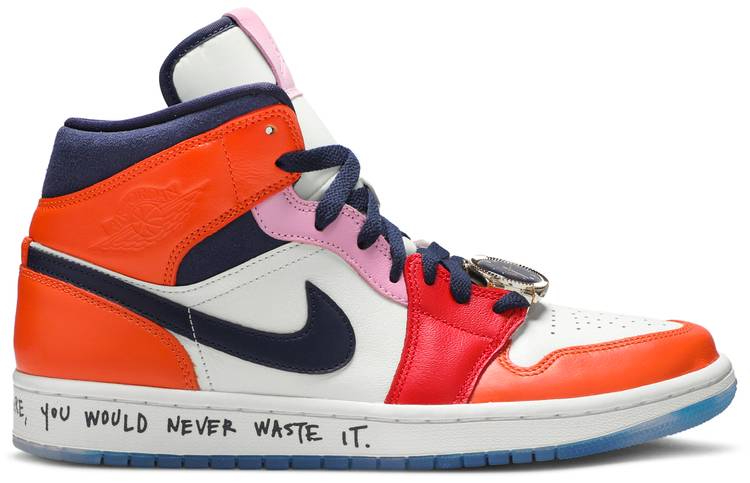 Melody Ehsani x Air Jordan 1 Mid  Fearless  CQ7629-100 - vstockx