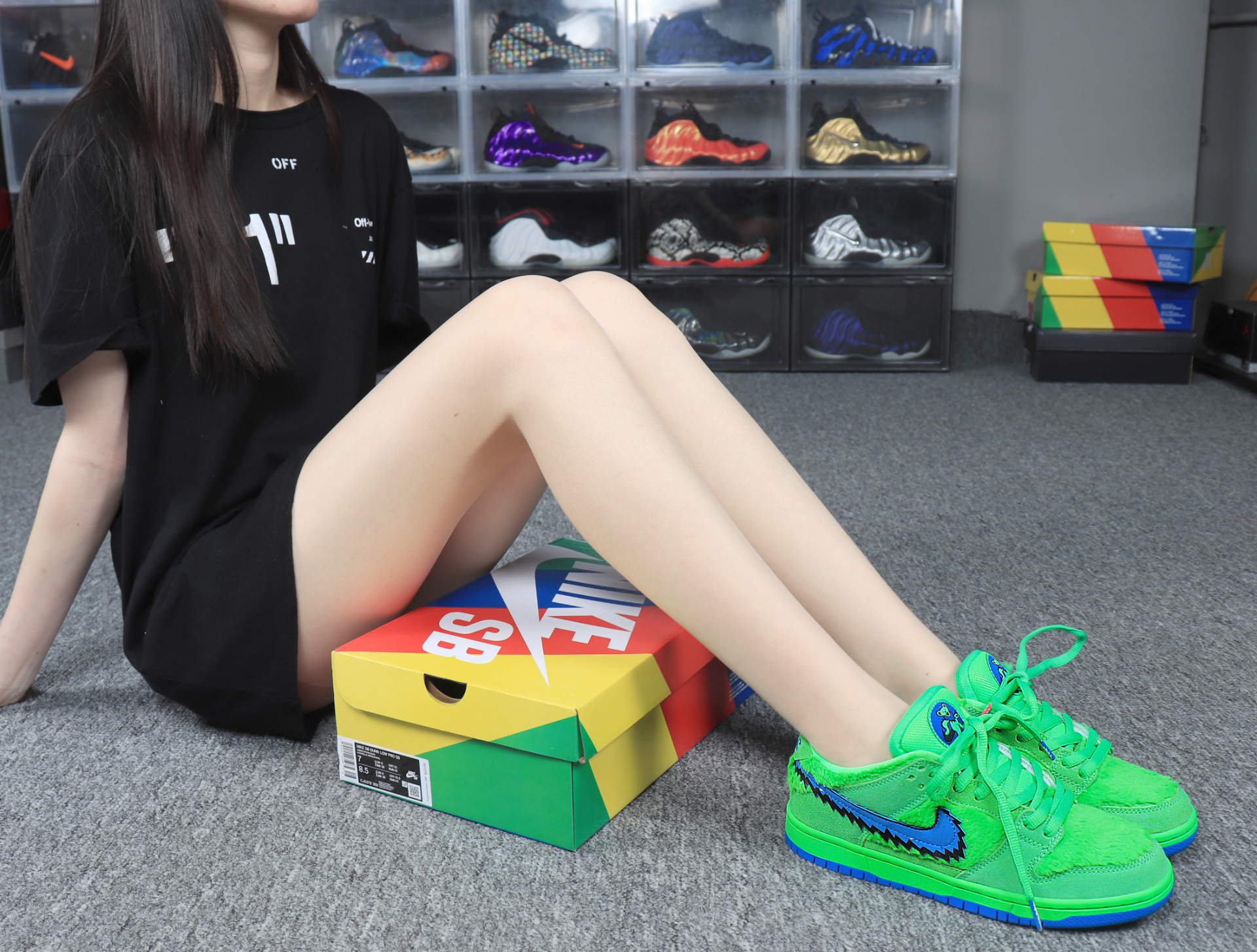 Grateful Dead x Dunk Low SB  Green Bear  CJ5378-300 - vstockx